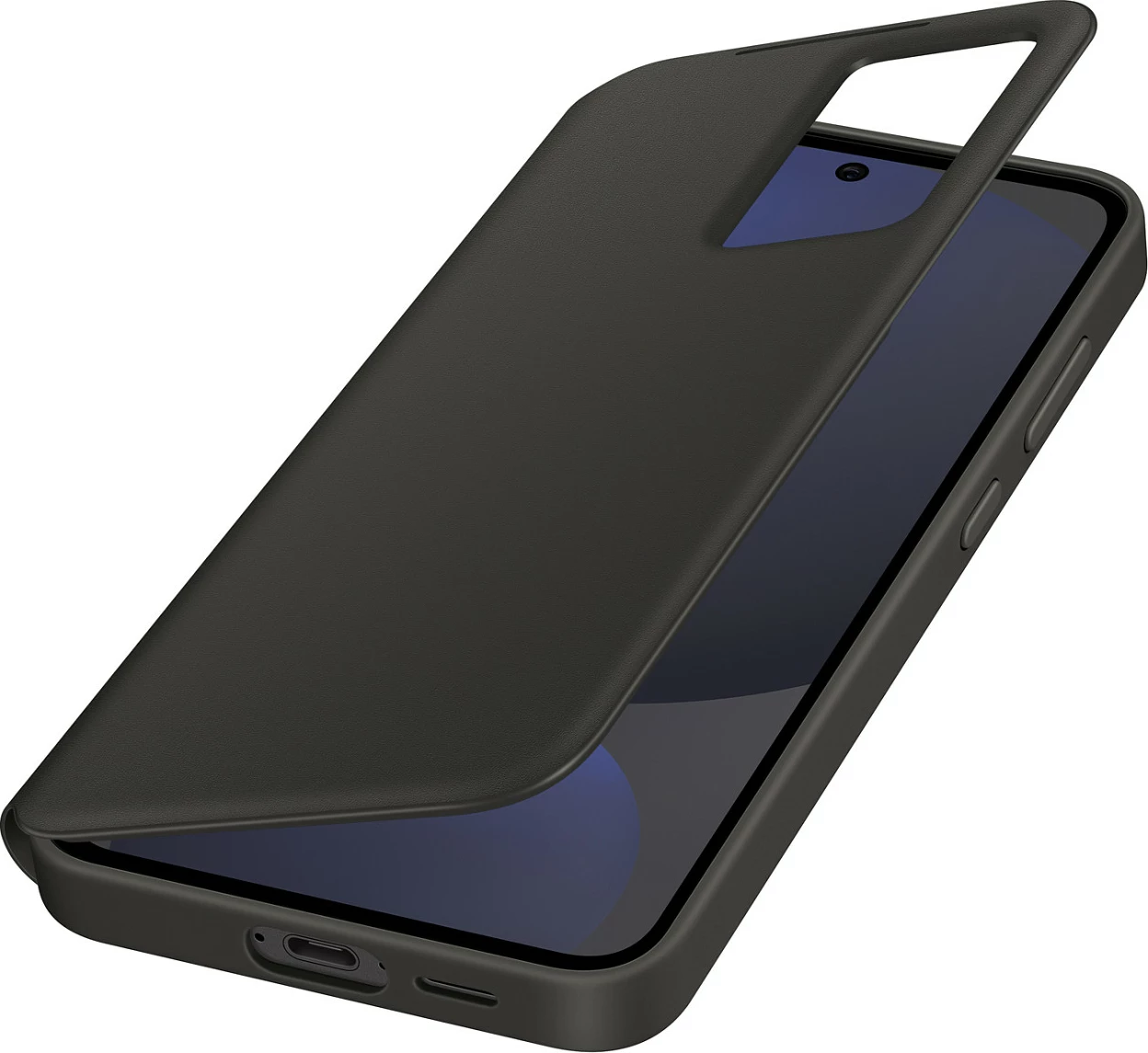 Mbështjellës Samsung Smart View për Galaxy S24 F, 17 cm (6.7"), i zi