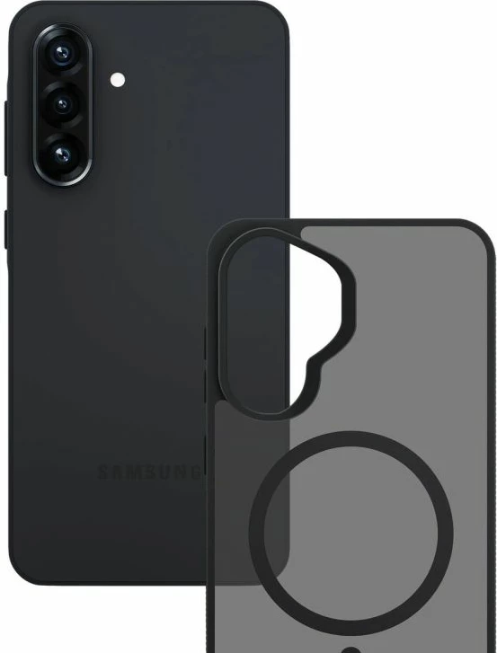 Maskë telefoni 3mk Smoke MagCase për Samsung Galaxy A57, gri