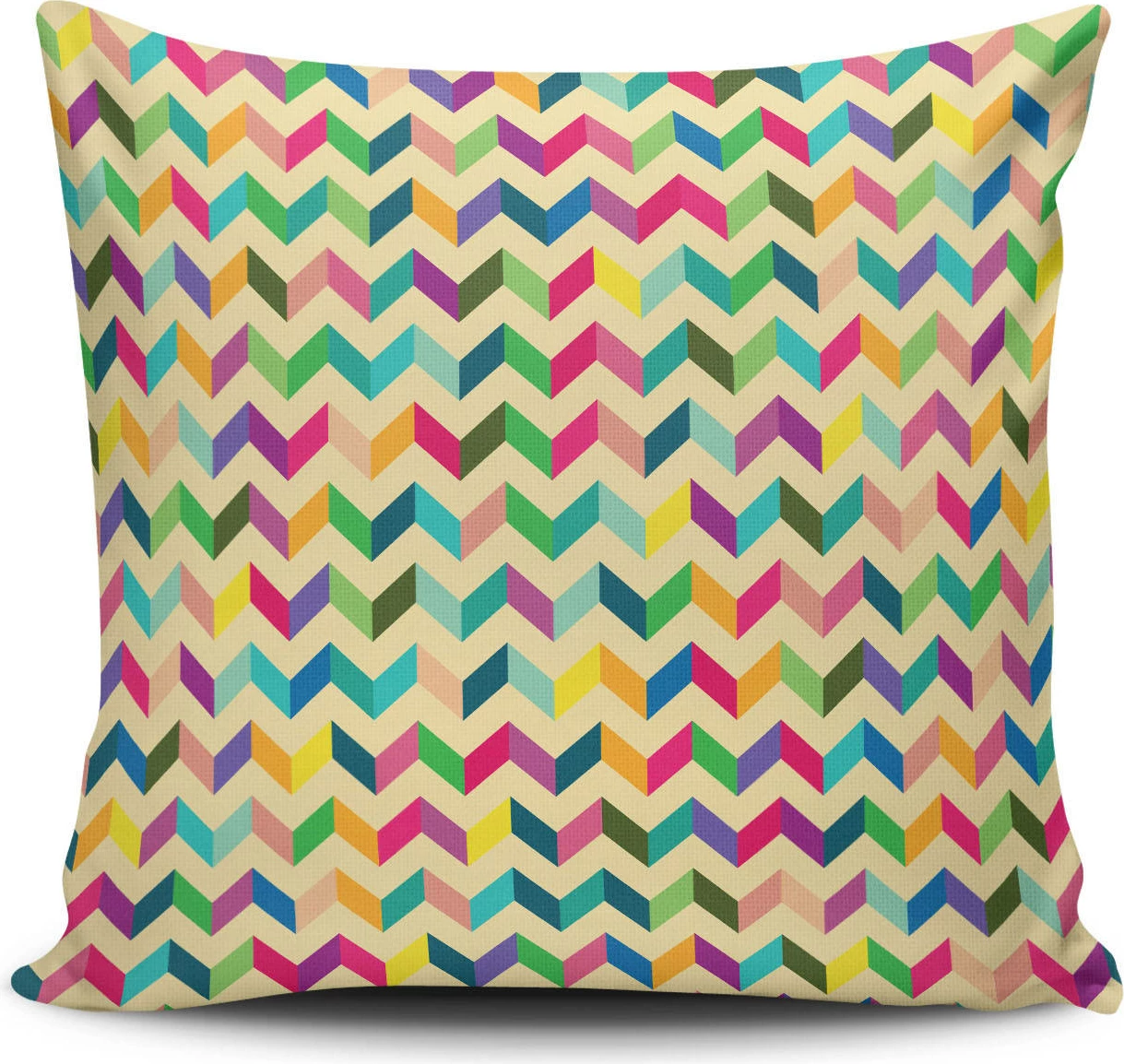 Jastëk Aberto Design, NKRLNT-158, shumëngjyrësh, 43x43cm