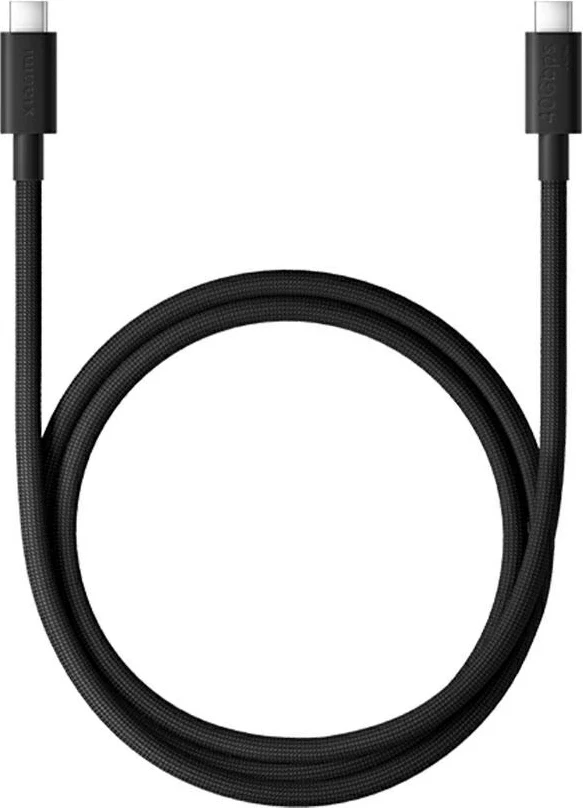 Kabllo USB-C në USB-C Xiaomi 6A USB4, 1m, e zezë