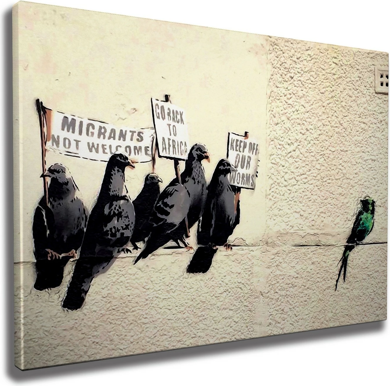 Pikturë dekorative në kanavacë Wallity, WY47, 70x100cm