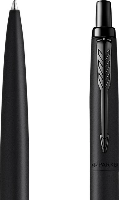 Stilograf PARKER Jotter XL, i zi, refill, ngjyrë e kaltër