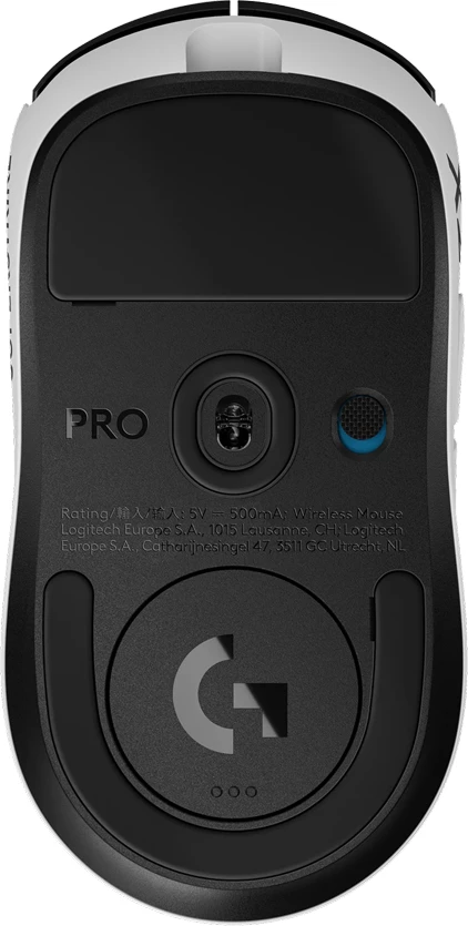Maus gaming Logitech G Pro X2 Superstrike 2.4GHz 44000 DPI Lunar Eclipse