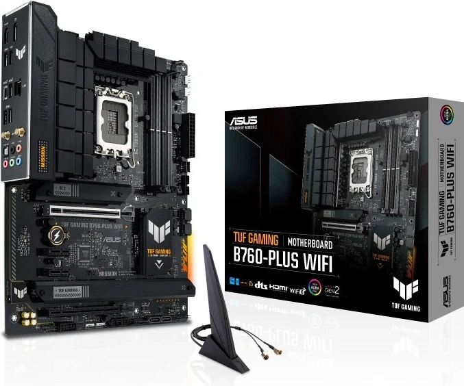 Pllakë amë ASUS TUF Gaming B760-Plus WIFI, LGA 1700, ATX