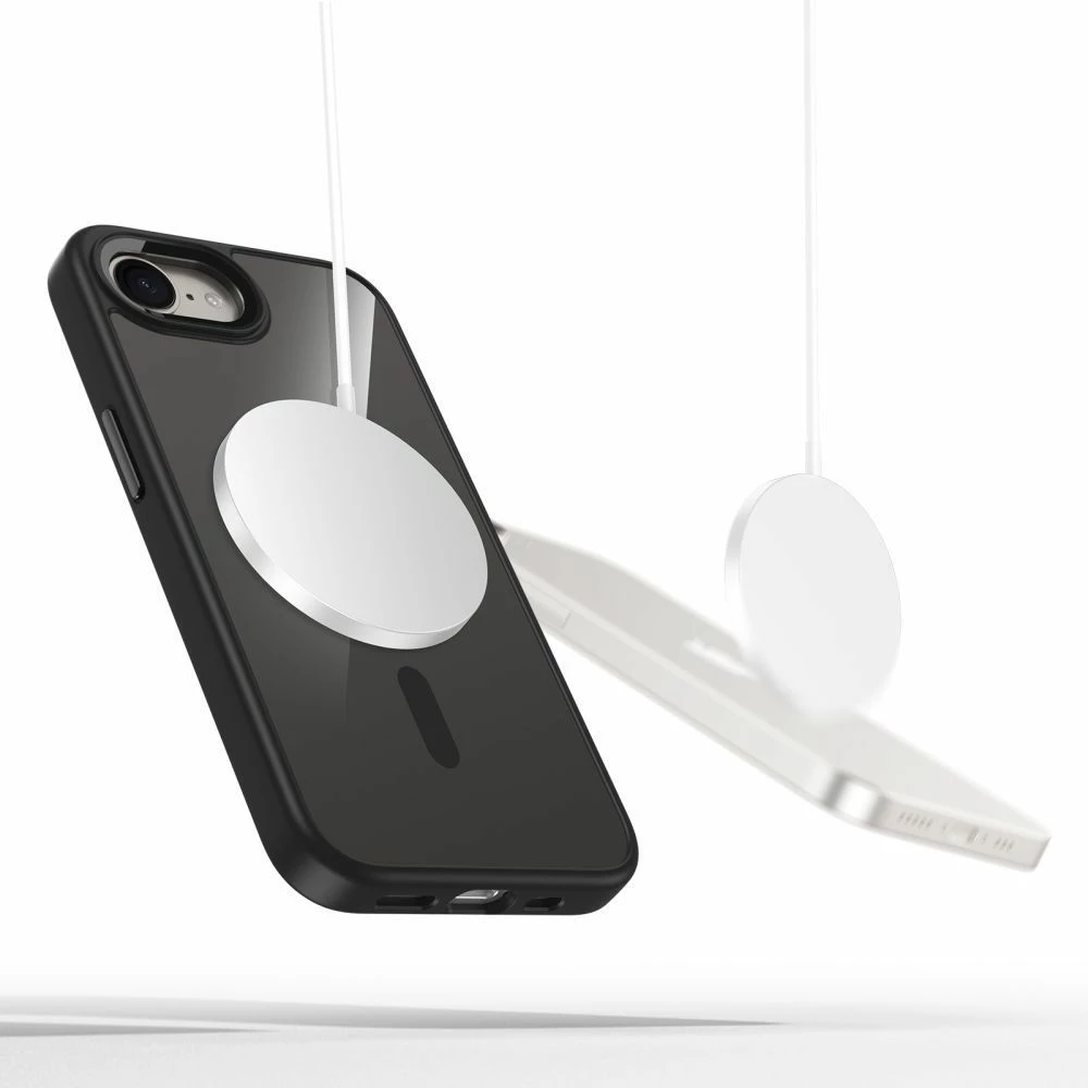 Mbështjellës Tech-Protect MagMat MagSafe për Nothing Phone 3A, Transparent-Zi