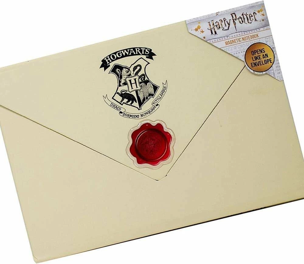 Fletore shënimesh BLUE SKY Harry Potter Envelope A5 me mbyllje magnetike, me vija, bezh