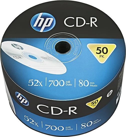 CD-R HP Verbatim 700MB 52x, 50 copë, Spindel