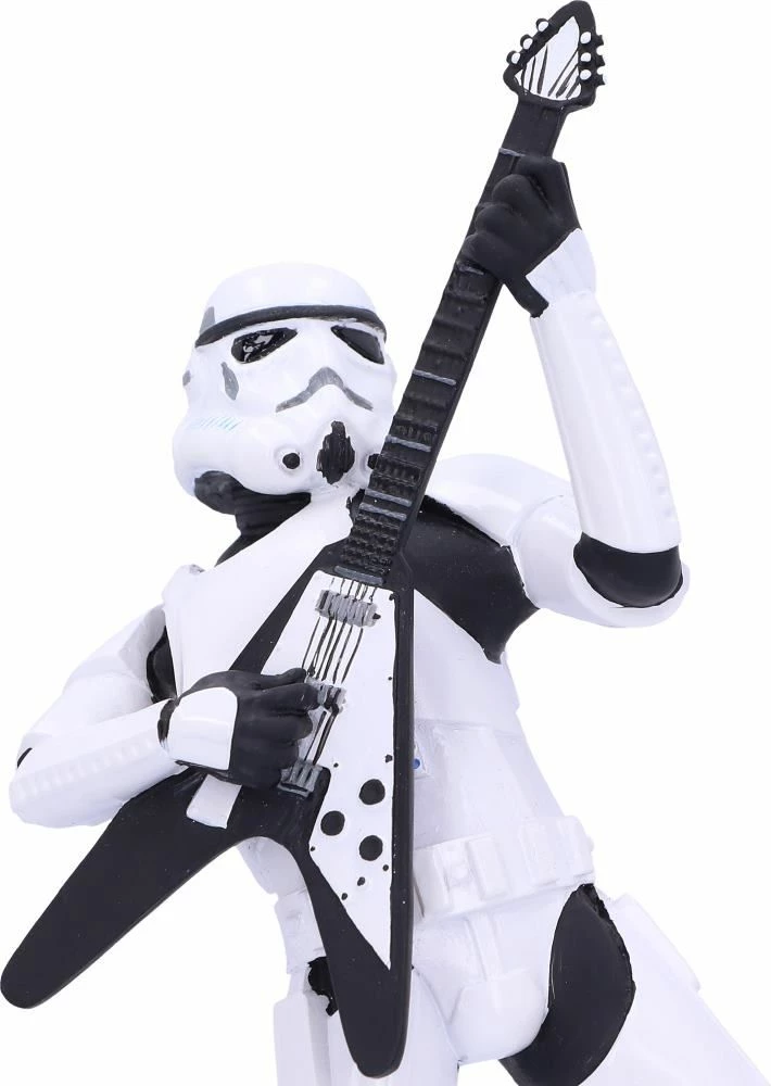Figurinë NEMESIS NOW Stormtrooper Rock On!, Star Wars, polyresin e pikturuar me dorë, bardhë/zi