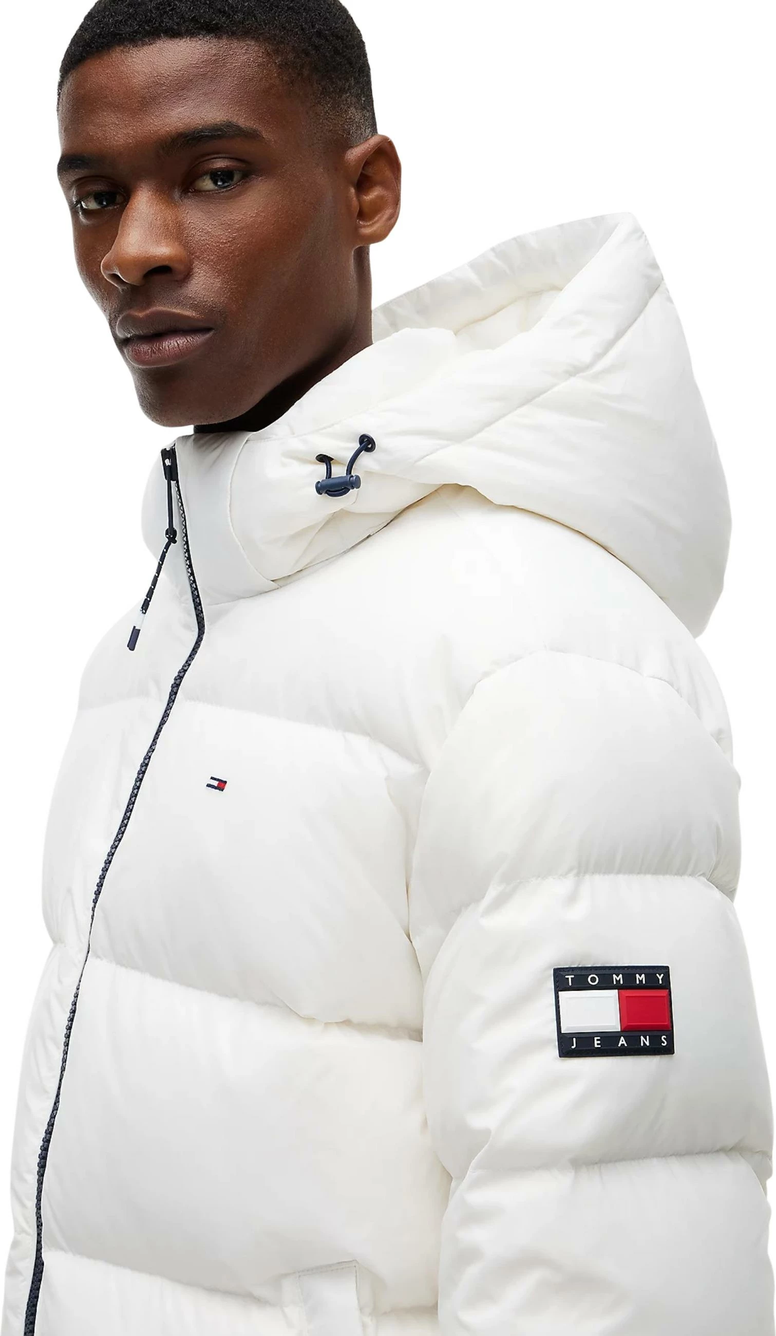 Jakne për meshkuj Tommy Hilfiger Jeans DM0DM19786, e bardhë [Madhësia: S]