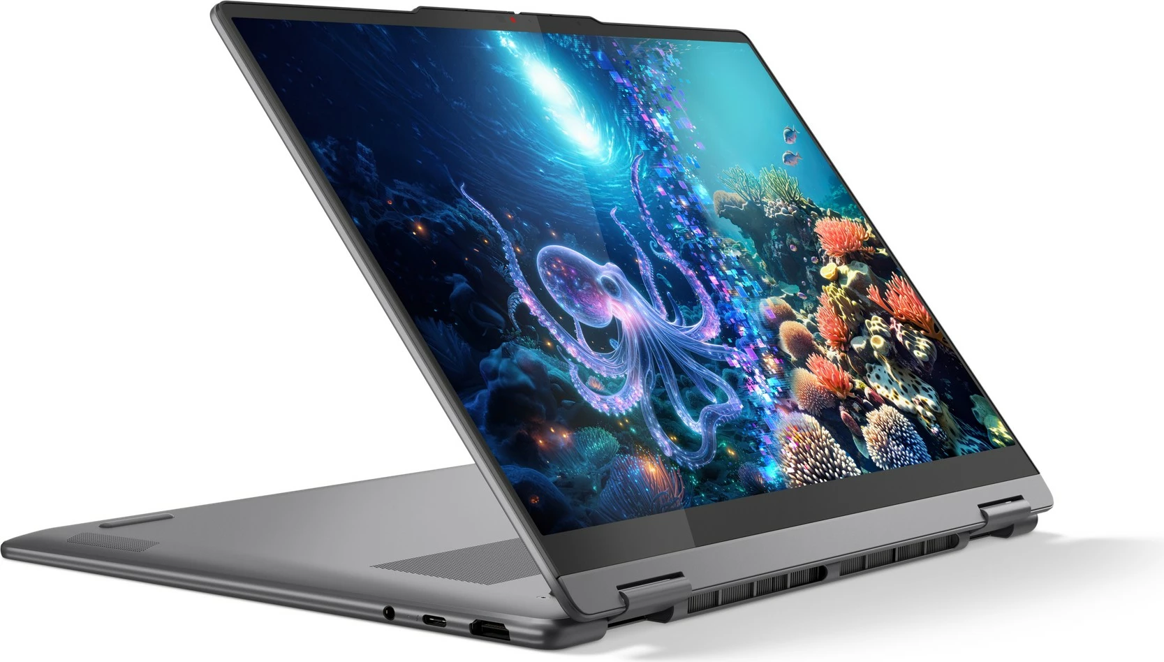 Laptop Lenovo Yoga 7 2-in-1 14ILL10, 14" OLED 2.8K, Ultra 7 256V, 16GB/1TB SSD, Win11, gri