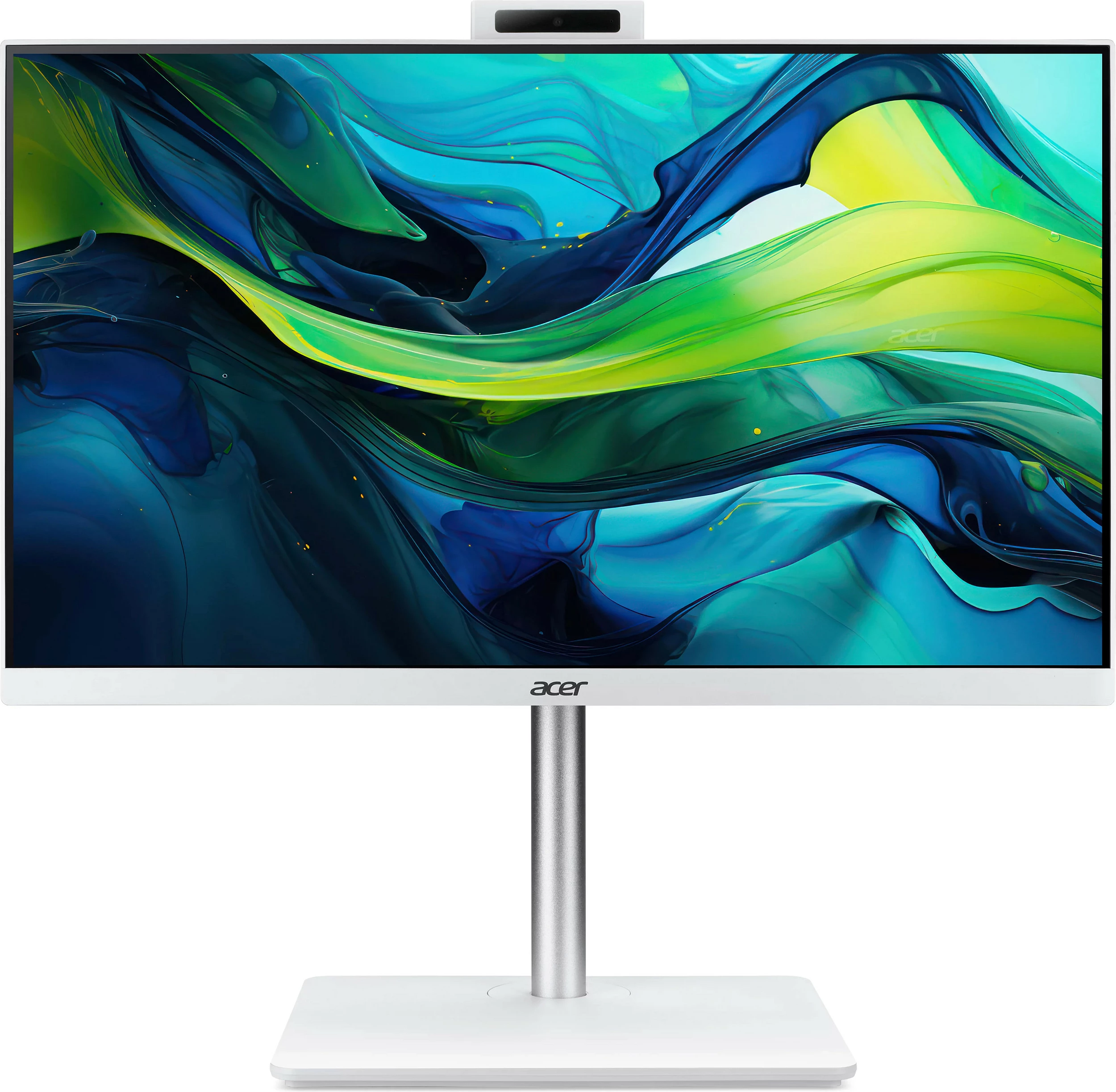 Kompjuter All-in-One Acer Aspire C24-A, 23.8", Core 5 120U, 16GB RAM, 512GB SSD, Windows 11 Home, i bardhë/silver