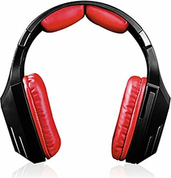 Kufje gaming Modecom MC-831 Rage, me mikrofon, me kabllo 2.2 m, 2x 3.5 mm Mini Jack, On-ear, e kuqe
