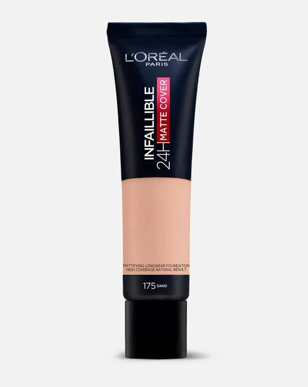 Krem pudër L'oreal Paris Infaillible 32h Matte Cover Cool Undertone 175, 30 ml