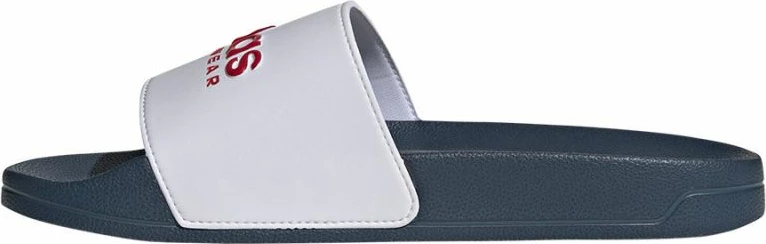 Flip-flops për meshkuj adidas, të bardha dhe blu e errët