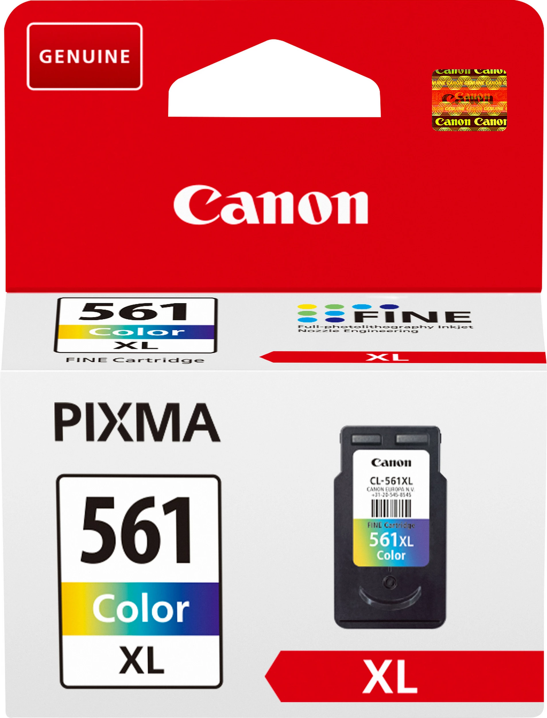 Toner Canon CL-561XL, High Yield, 12.2 ml, 300 faqe
