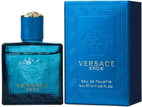 Eau de Toilette për meshkuj Versace Eros, 5ml