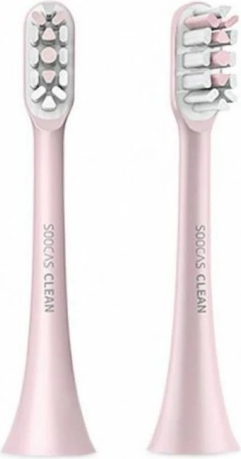 Koka zëvendësuese furçe dhëmbësh elektrike SOOCAS X1/X3/X3U, rozë, paketë 2 copë