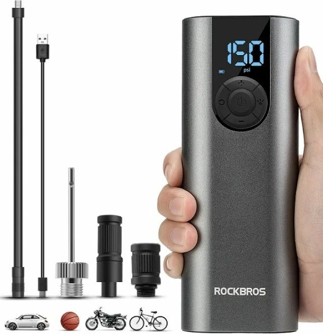 Pompë elektrike biçiklete Rockbros, e zezë