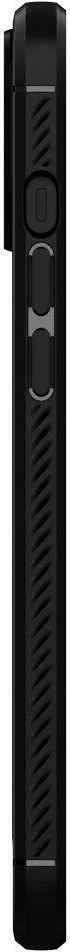 Mbështjellës Spigen Rugged Armor për iPhone 12 / iPhone 12 Pro, Matte Black