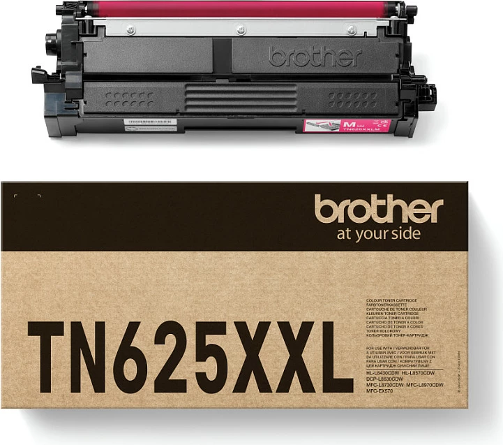 Toner Brother TN-625XXLM, 6500 faqe, Magenta