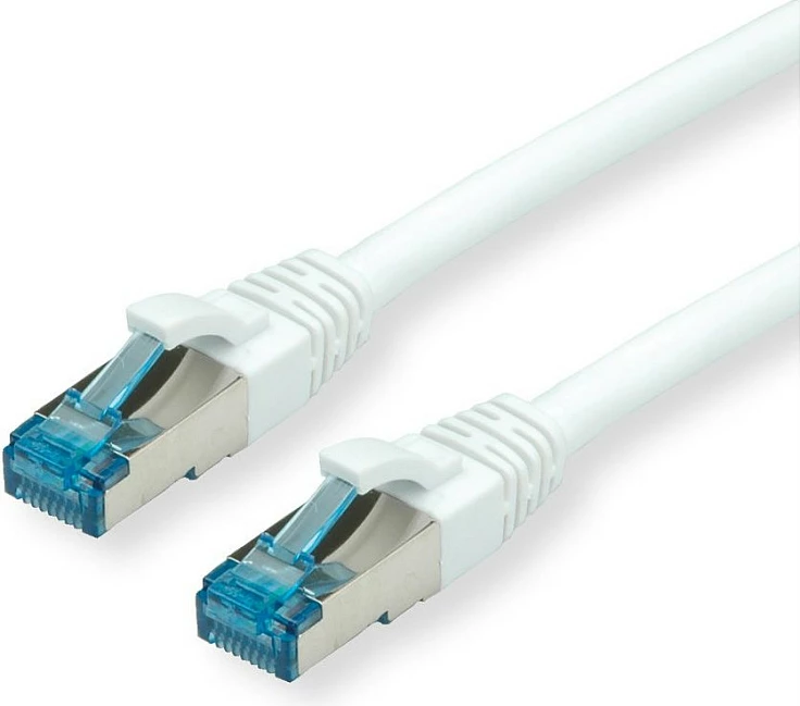 Kabëll rrjeti VALUE 21.99.1974, Cat6a, S/FTP, 0.3 m, RJ-45 në RJ-45, i bardhë