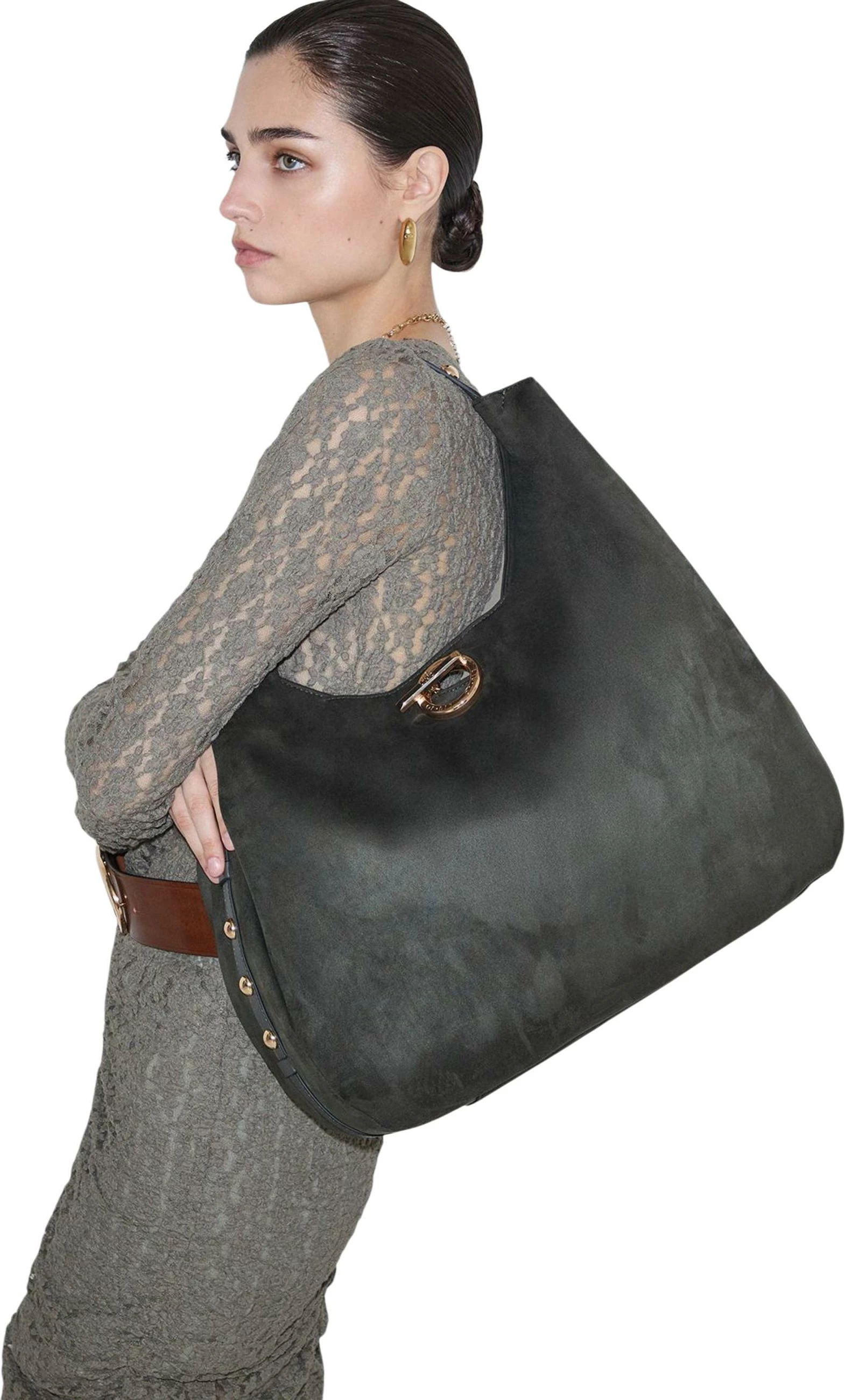 Çantë hobo për femra Liu Jo AF6029 T711A, e gjelbër