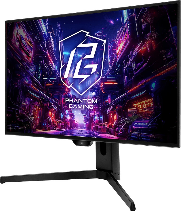 Monitor ASRock Phantom Gaming PGO27QFS, 27", OLED QHD, 240Hz, FreeSync Premium Pro, USB-C, i zi