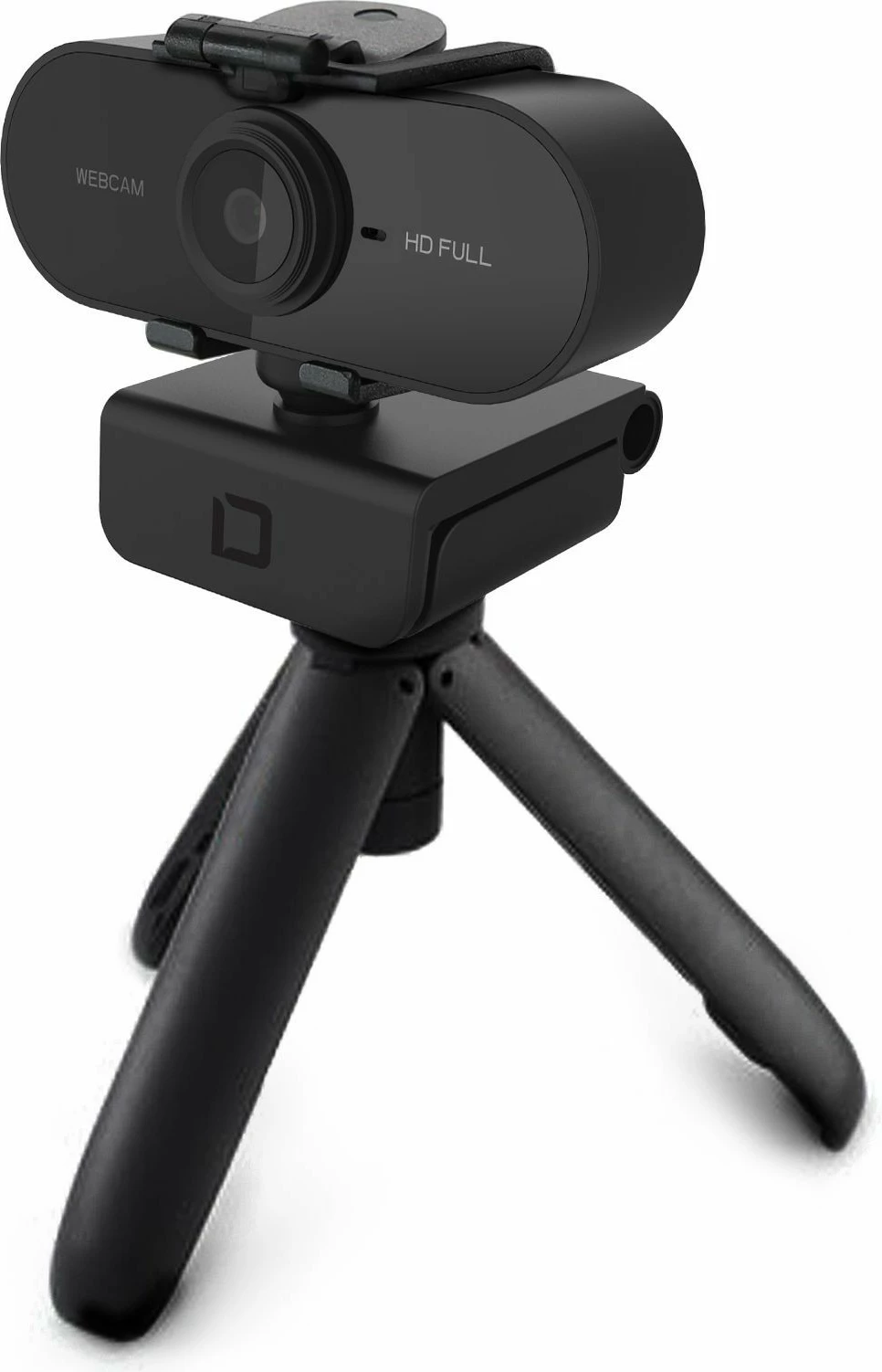 Webcam Dicota PRO Plus FULL HD 1080p, e zezë