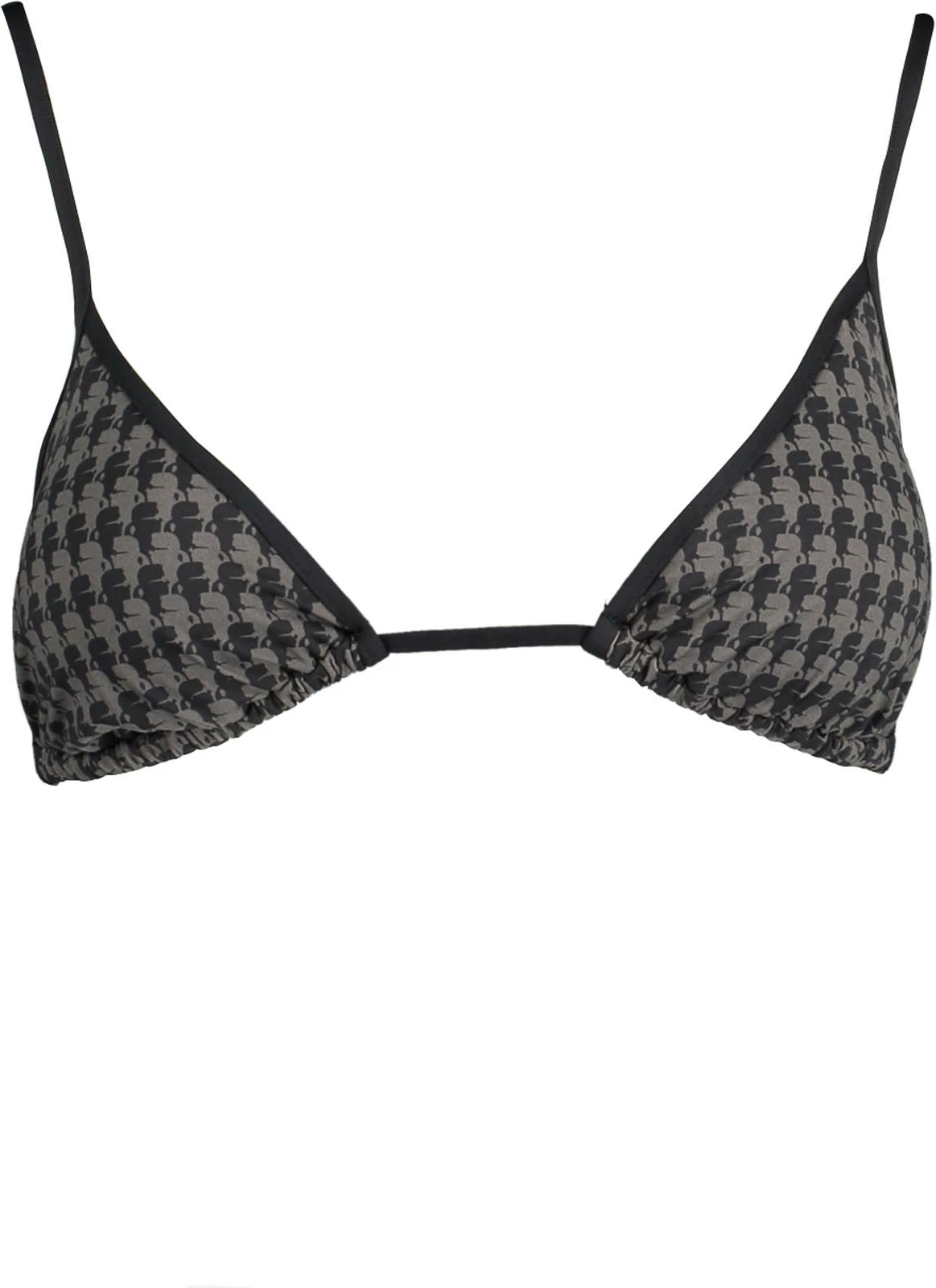 Bikine për femra KARL LAGERFELD BEACHWEAR, e zezë