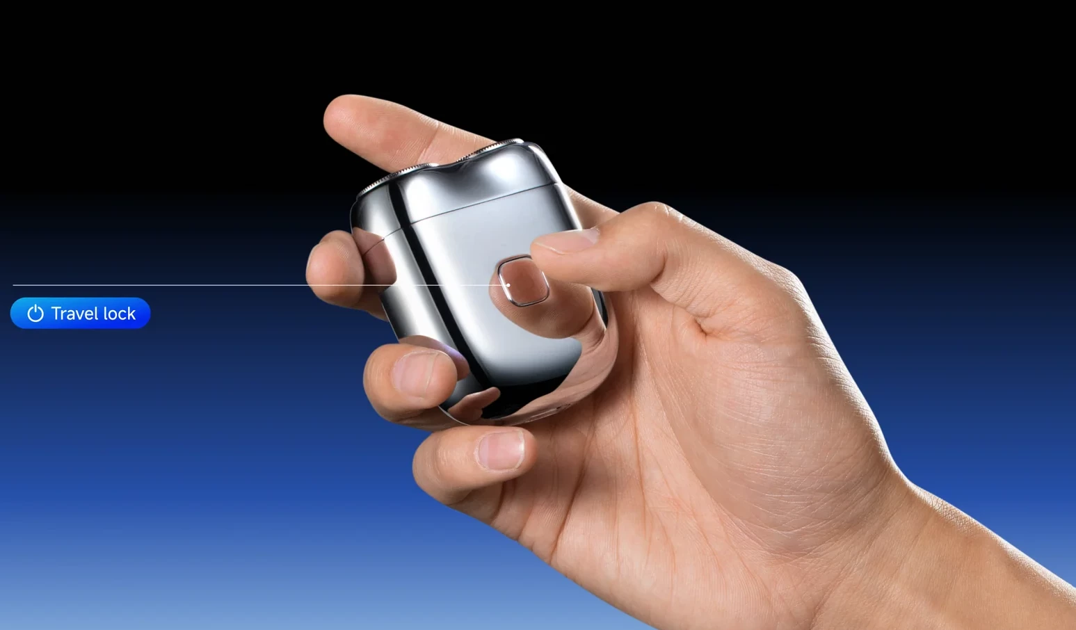 Makinë rroje Yoose Mini 2.0 për udhëtim, USB-C, IPX7, 8000 rpm, gjelbër