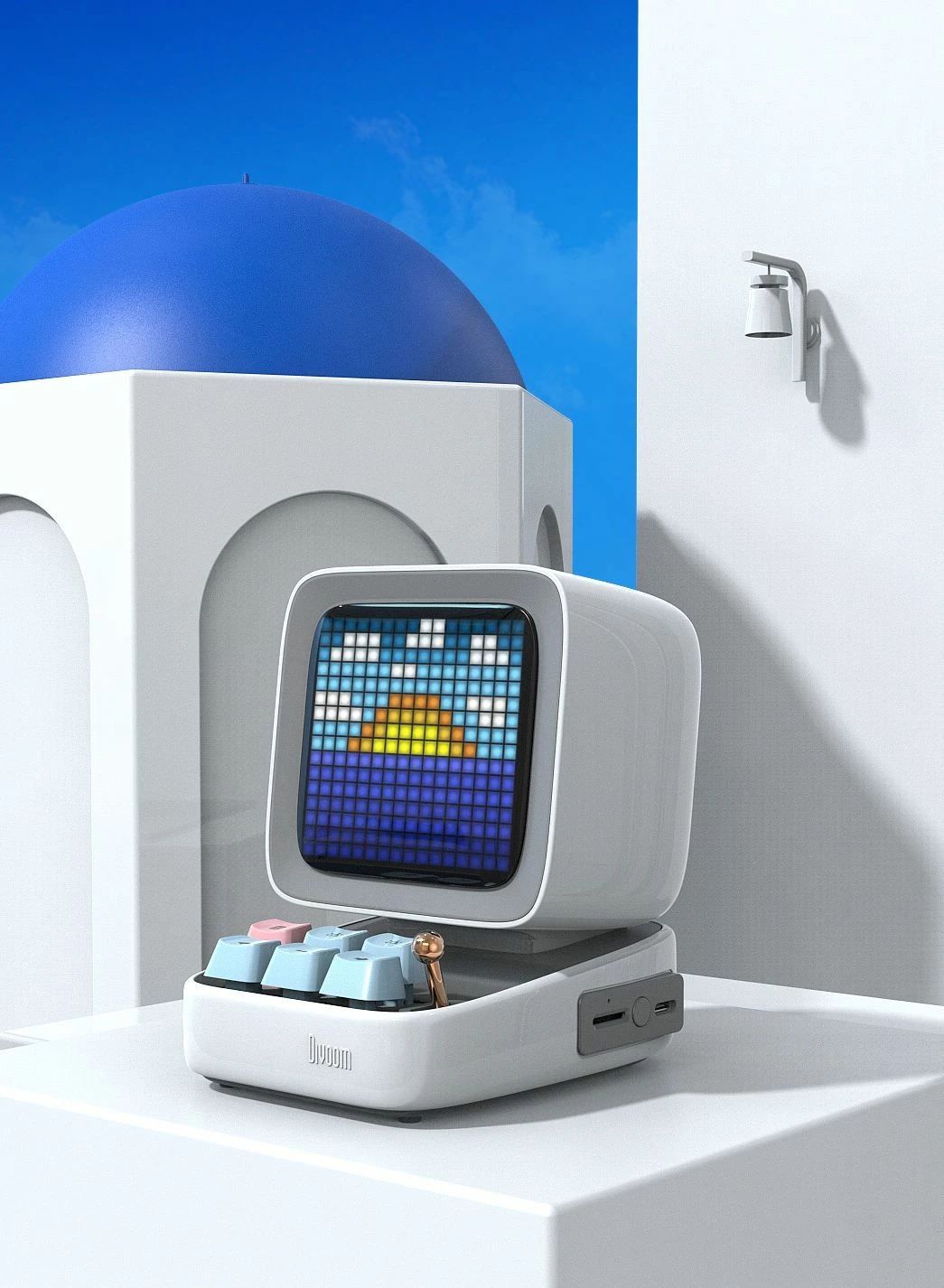 Altoparlant Divoom DitooPro Retro Pixel Art Game Bluetooth Speaker