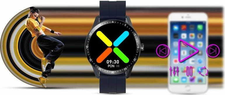 Smartwatch unisex G.ROSSI, zi e kaltër