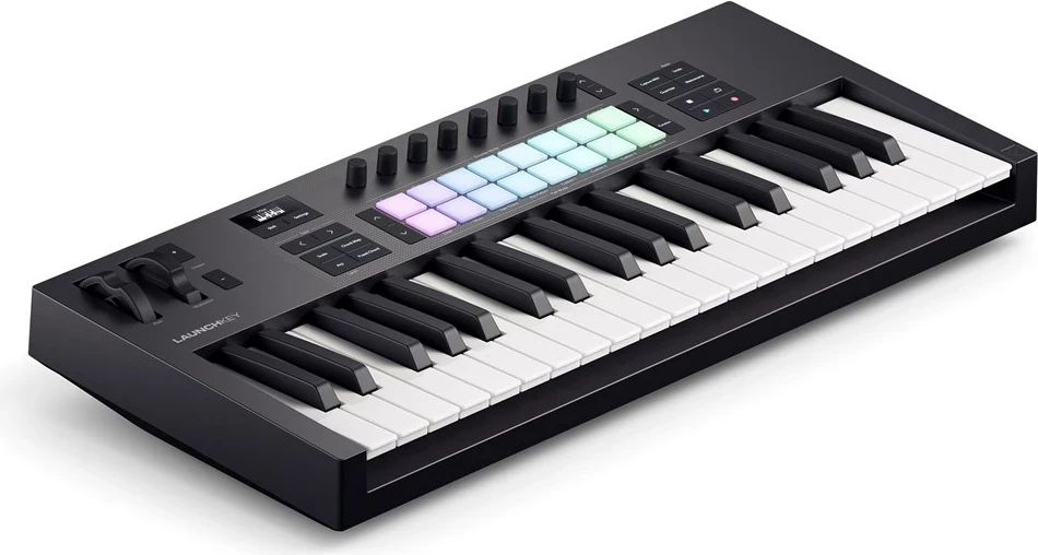MIDI tastierë novation Launchkey 37 MK4, 37 taste, e bardhë