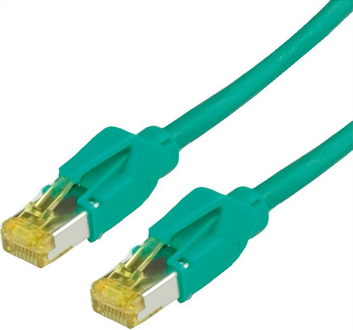 Kabllo rrjeti Ethernet SECOMP 21059523, Cat6a, 2 m, S/FTP, RJ-45 në RJ-45, e gjelbër