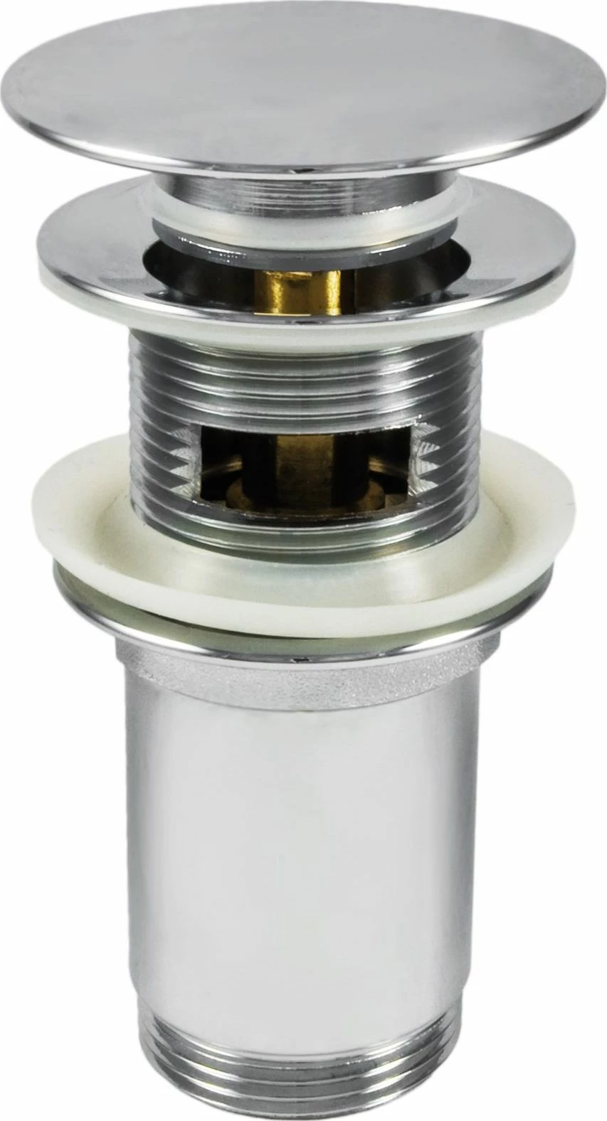 Tapë lavamani/bide click-clack automatike Deante NHC_010U universale me/pa overflow, Krom