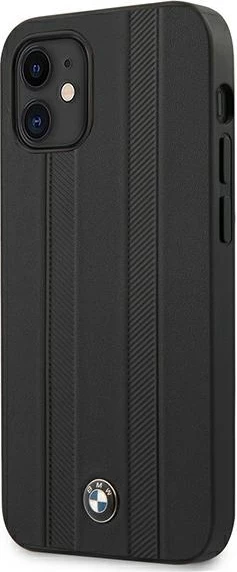 Mbështjellës BMW Signature Tire Marks për iPhone 12 mini, Hardcase, i zi