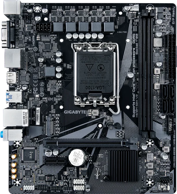 Pllakë amë GIGABYTE H610M S2H V2, DDR5, LGA1700, mATX