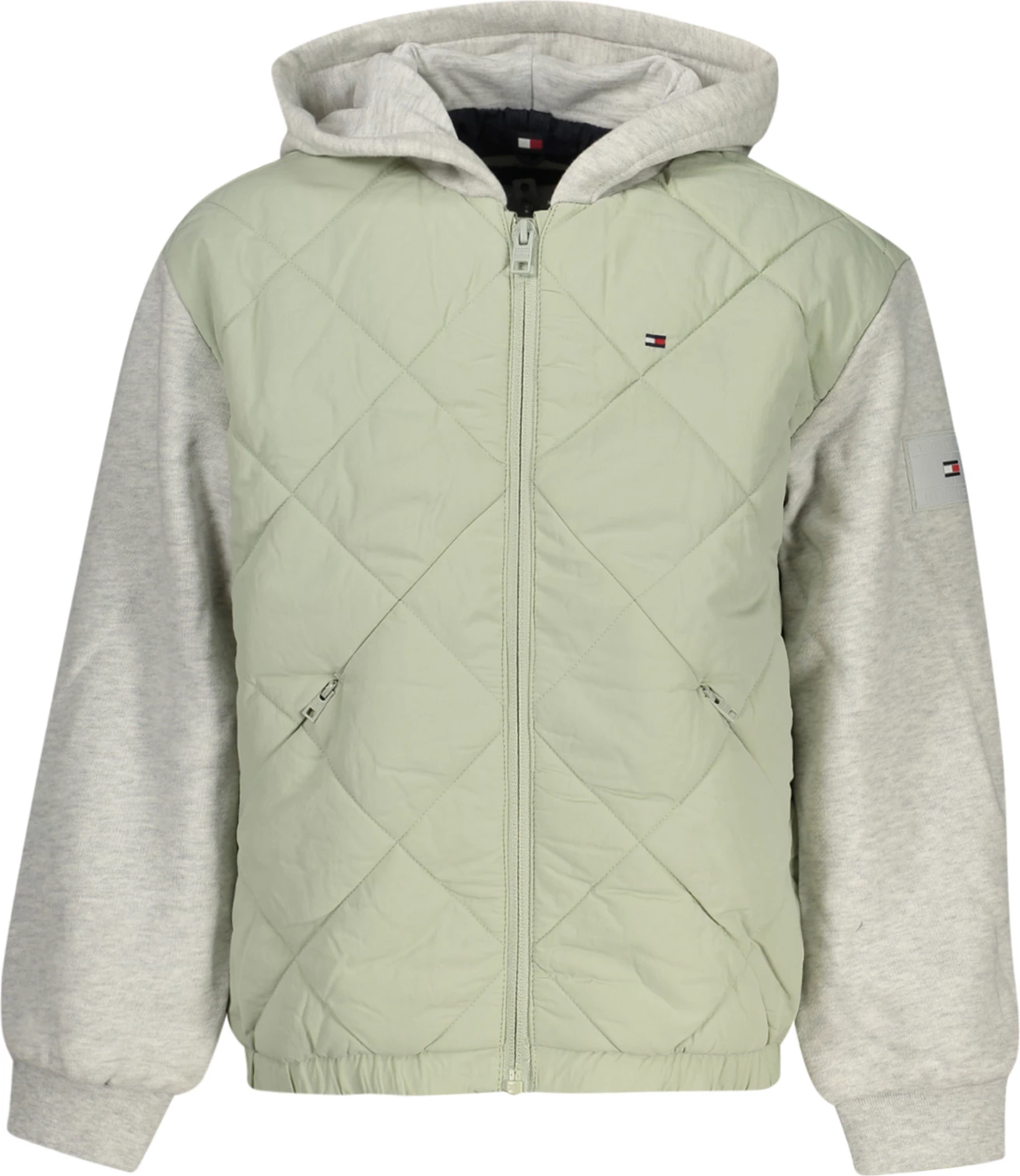 Jakne për djem Tommy Hilfiger Kids, e gjelbër