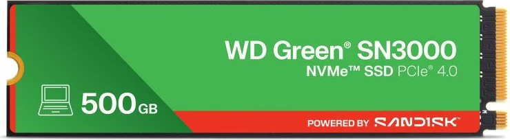SSD WD Green SN3000 500GB M.2 NVMe