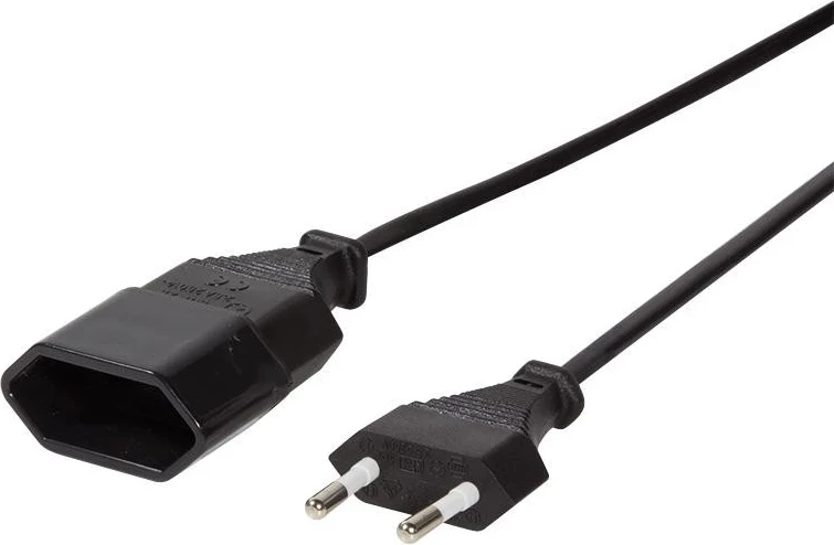 Kabllo energjie për kompjuterë LogiLink, e zezë