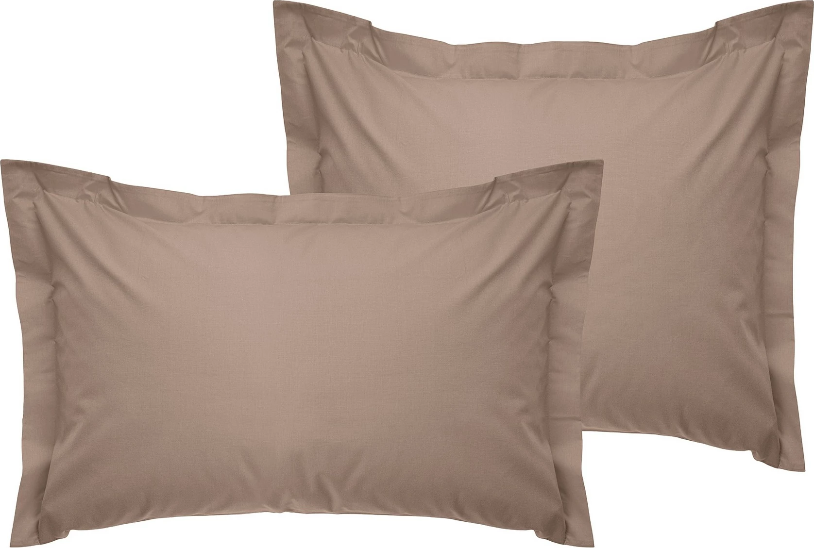 Set jastëkësh Oxford, 2 copë, ngjyrë bezhë, L'essentiel