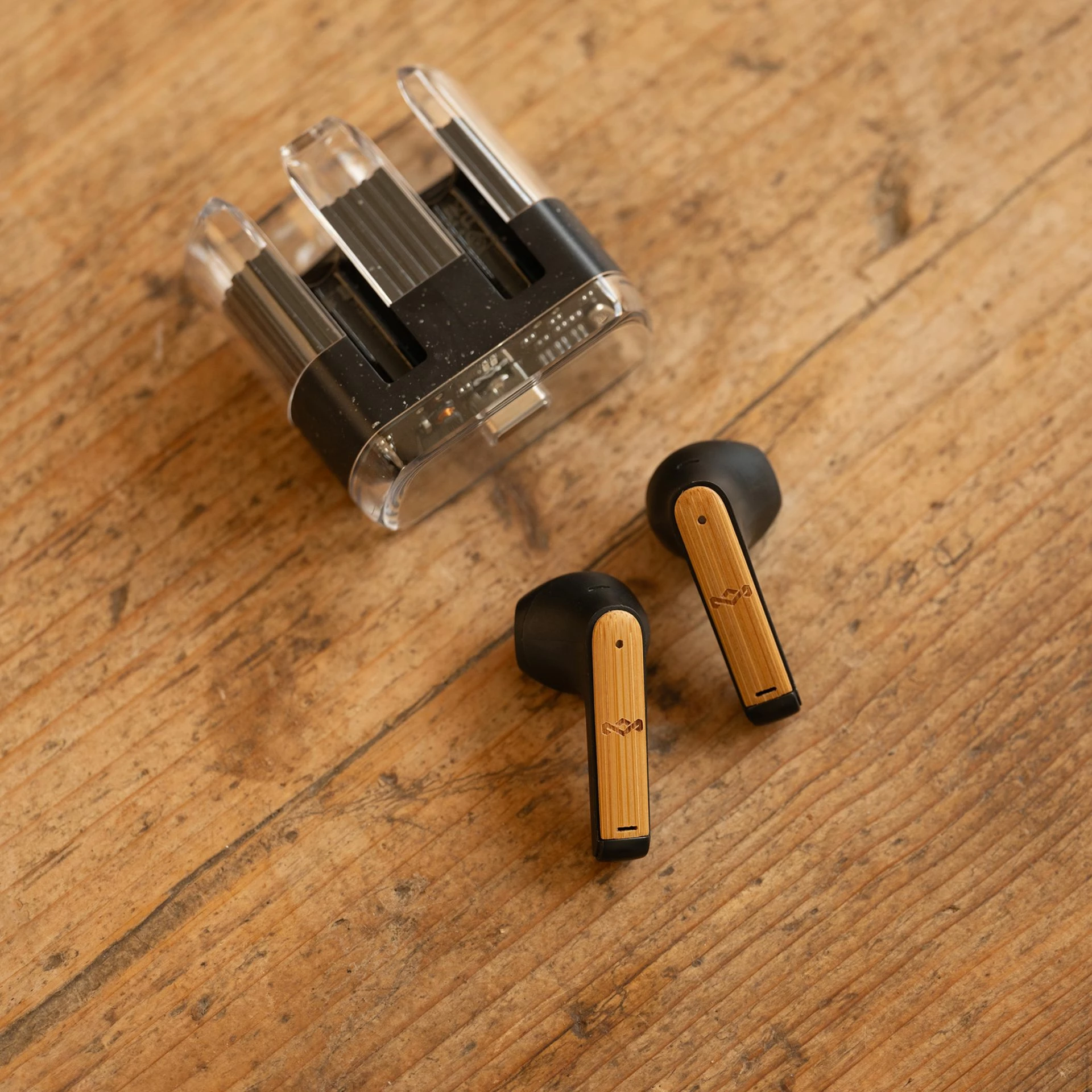 Kufje House of Marley Zion TWS, Bluetooth 5.3, 16 orë, Signature Black