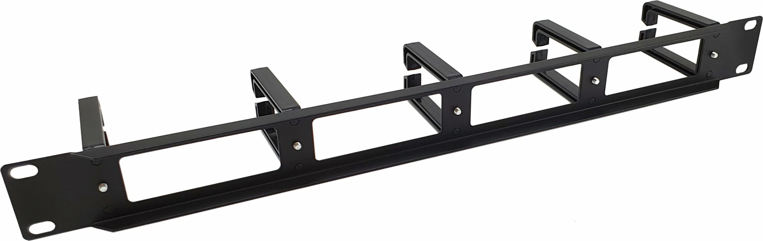 Panel menaxhimi kabllosh Equip 19" rack mount, 1U, plastikë/çelik, zi