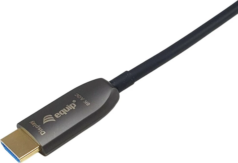 Kabllo HDMI Equip 2.1, 200m, 8K60Hz, HDR, e zezë