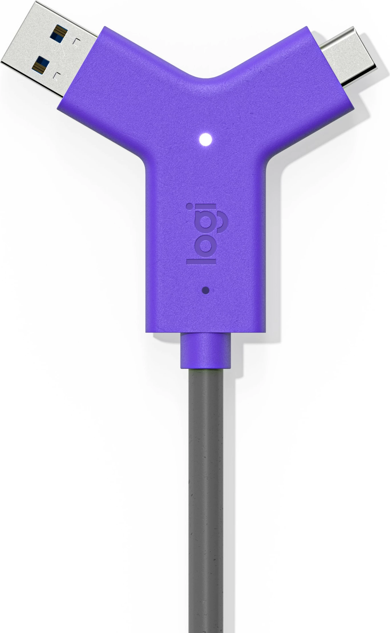 AV transmetues dhe pranues Logitech Swytch, 3840 x 2160 piksel, me kabllo, e zezë, vjollcë