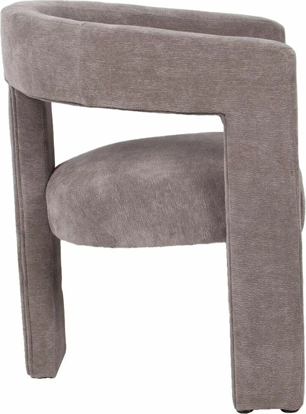 Karrige e ulët Nyx, ngjyrë gri, 64x56x75 cm