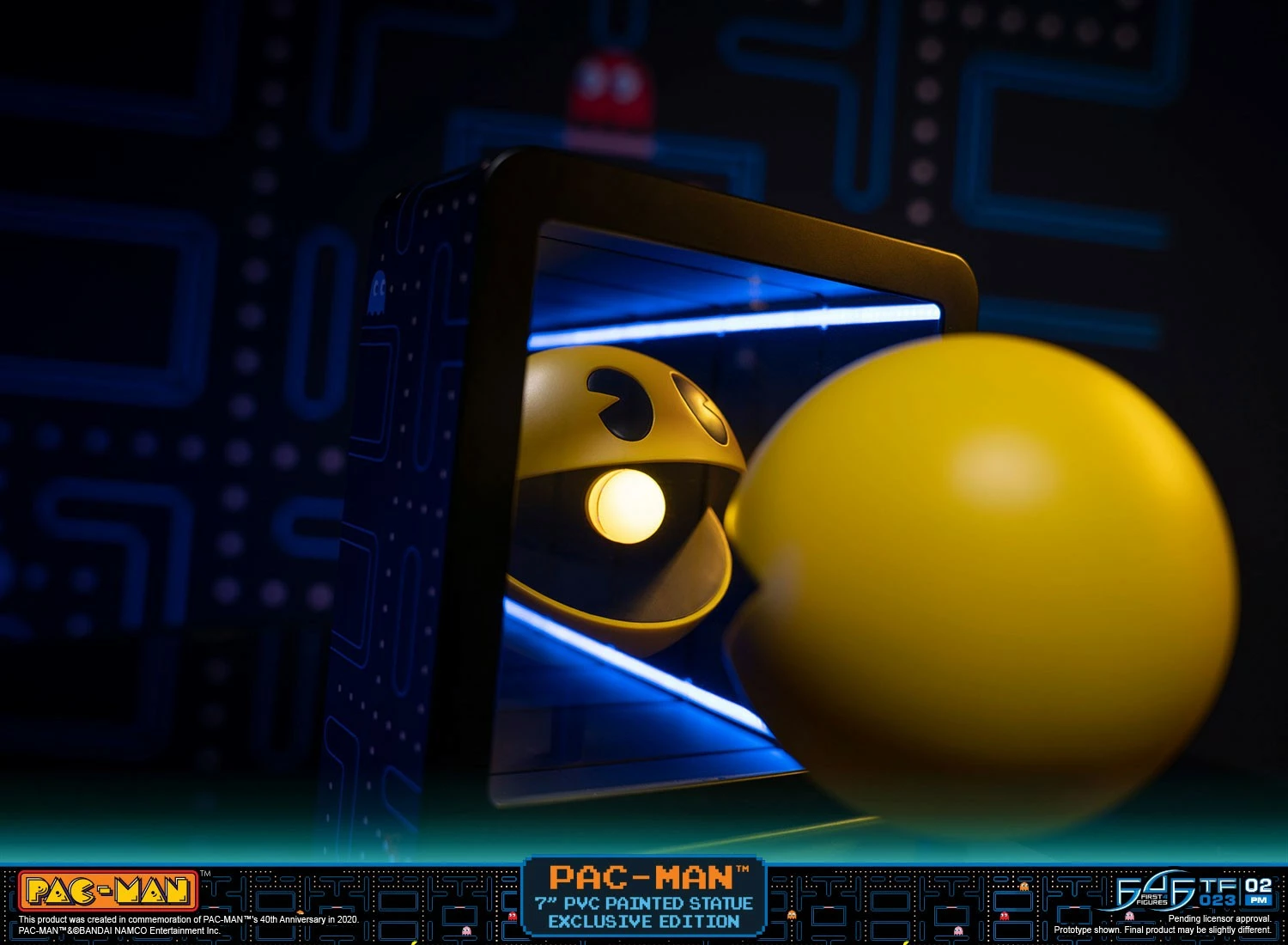 Figurinë PVC FIRST4FIGURES PAC-MAN 40th Anniversary, edicion ekskluziv