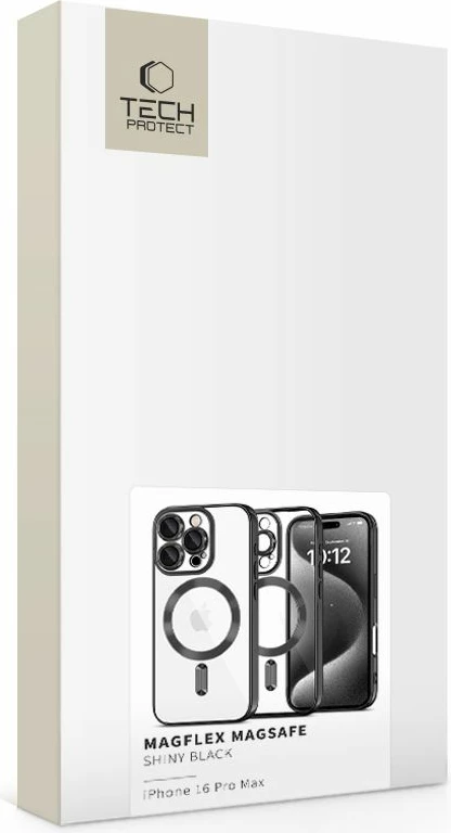 Mbështjellës Tech-Protect MagFlex për iPhone 16 Pro Max, MagSafe, i zi