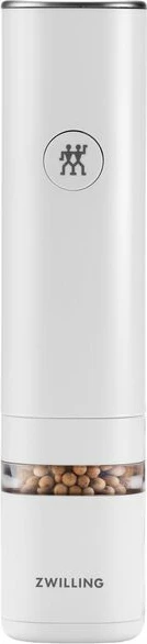 Mulli elektrik për piper dhe kripë Zwilling, i bardhë