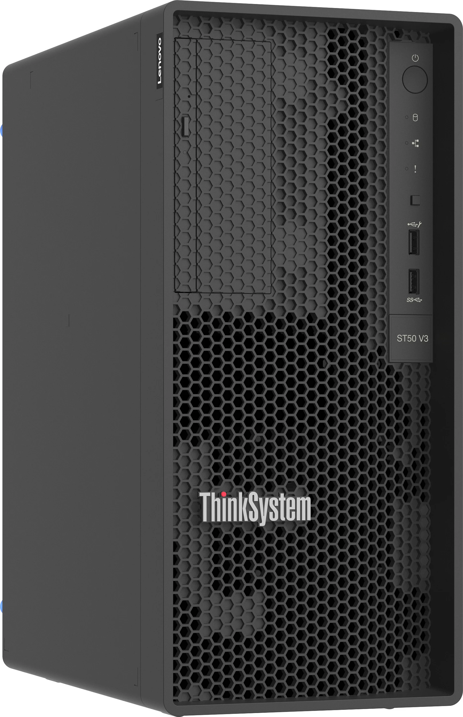 Server tower Lenovo ThinkSystem ST50 V3 7DF31001EA, Xeon 6315P 2.8GHz, 16GB DDR5 ECC, SSD 960GB, 2x Gigabit LAN, i zi